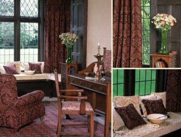 WILLIAM MORRIS VOYSEY FABRIC